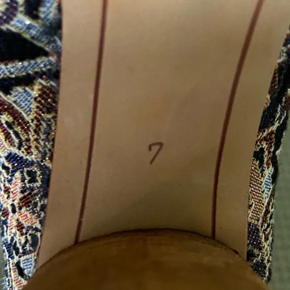 Sam Edelman Multicolor Patterned Ankle Boots - Picture 11 of 12